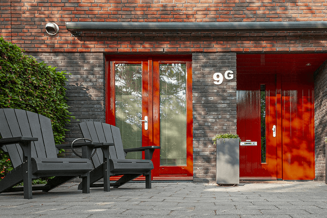 Vooraanzicht woning